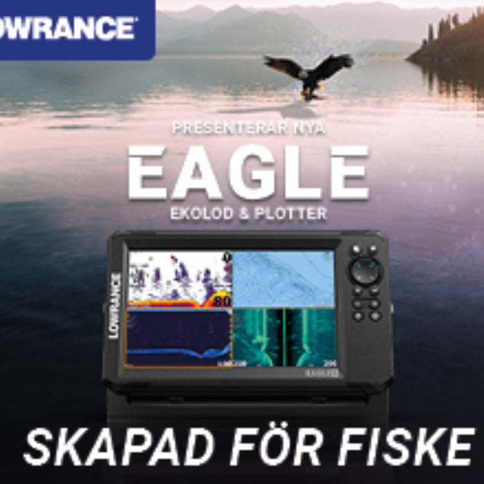 Vi presenterar nya Lowrance Eagle ekolod & plotter