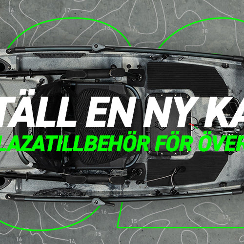 Exklusivt paket med Railblaza-tillbehör ingår när du köper Hobie eller Native 2024 kajak!