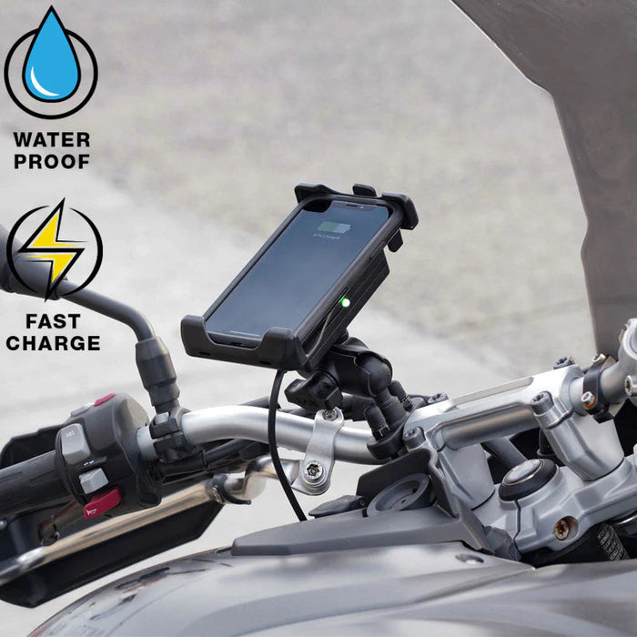 RAM Mounts Quick-Grip 15W Waterproof Wireless Charging Handlebar Mount, bild 5