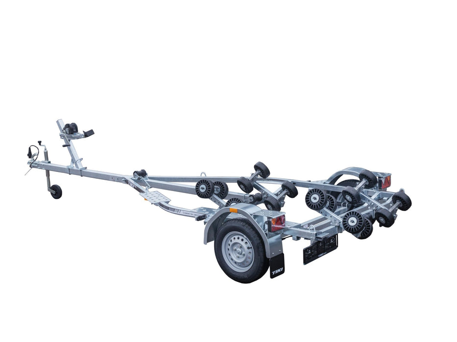 Tiki BX750-LW  Multiroller Pro obromsad Båttrailer, bild 3