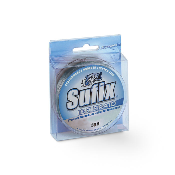 Sufix Ice Braid 50 m 0,10 mm flätlina för isfiske
