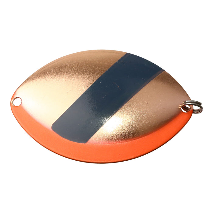 Lidmans Rauto 60 mm rödingblänke för isfiske, färg COPPER