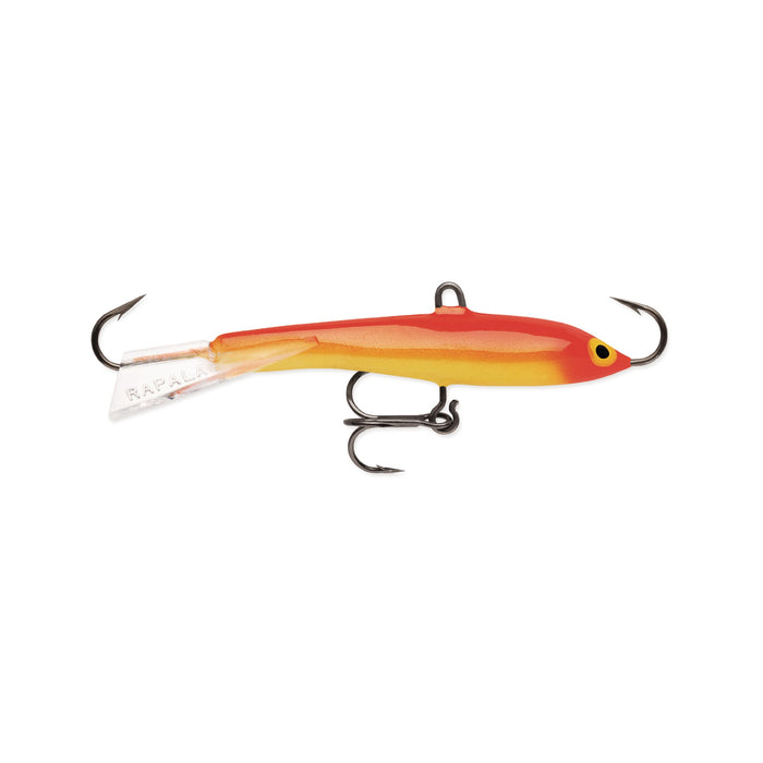 Rapala Jigging Rap 7 cm balansare för isfiske, färg Gold Fluorescent Red (GFR)