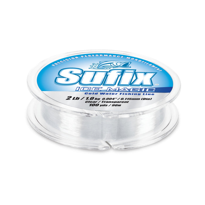 Sufix Ice Magic 50 m 0,380 mm monofillina för isfiske