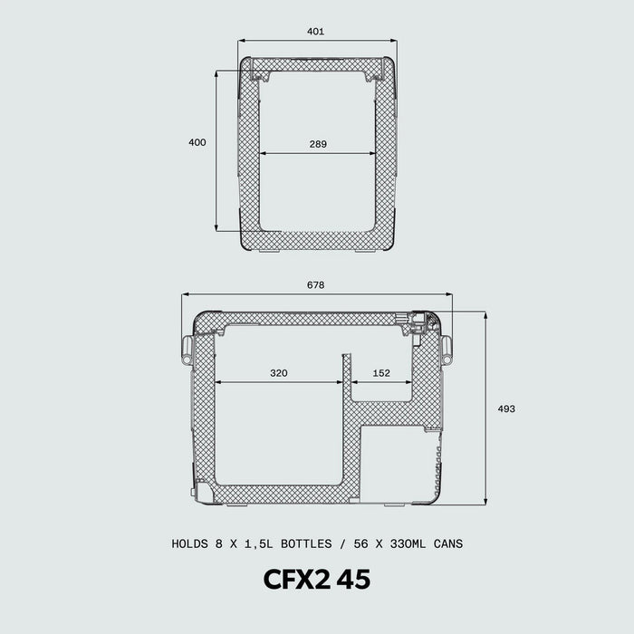 Dometic CFX2 45 Bärbar Kompressorkylbox 45L, bild 10