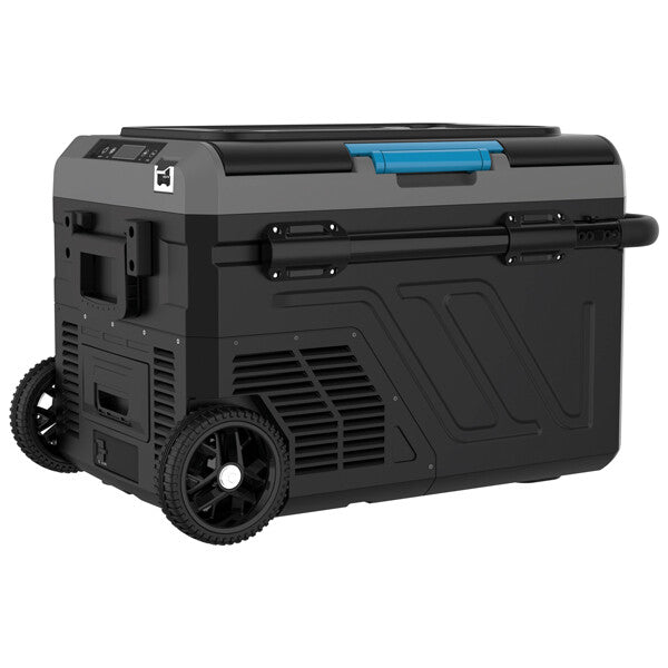 Iceberg-20 kylbox 40L m/kompressor med hjul 2-delad kyl/frys, bild 2