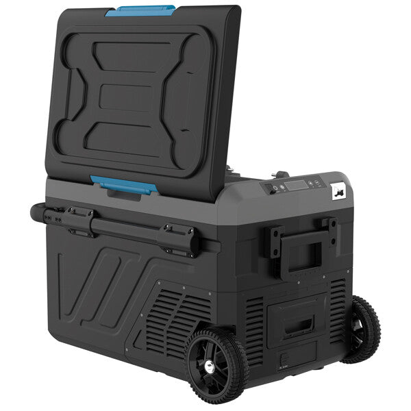Iceberg-20 kylbox 40L m/kompressor med hjul 2-delad kyl/frys, bild 8