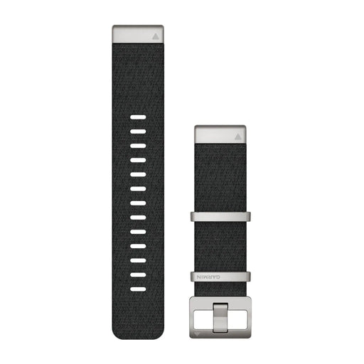 Garmin QuickFit® 22 klockarmband Svart Jacquardvävt Nylon