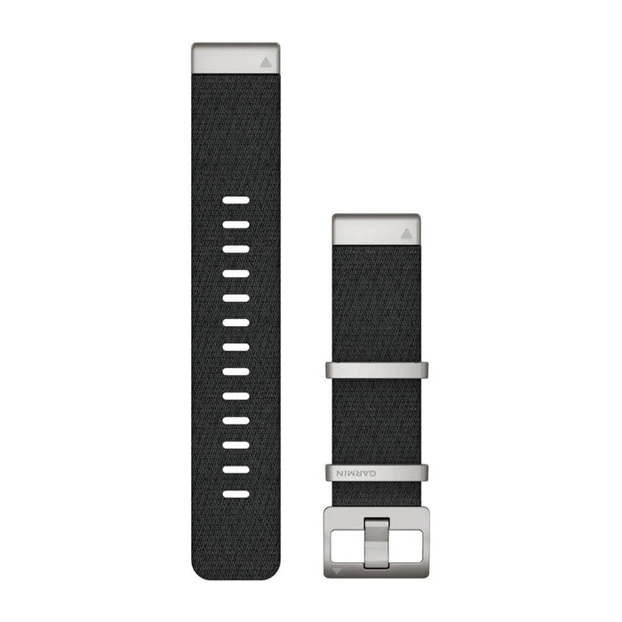Garmin QuickFit® 22 klockarmband Svart Jacquardvävt Nylon