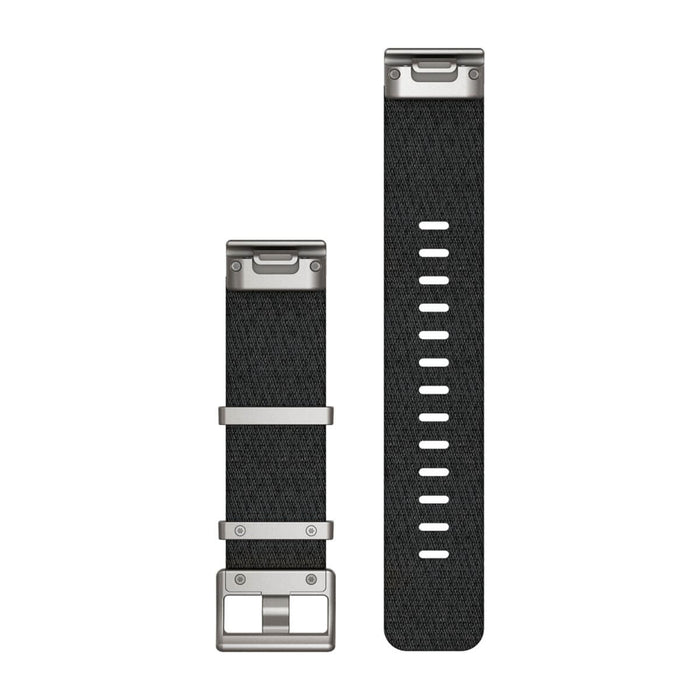 Garmin QuickFit® 22 klockarmband Svart Jacquardvävt Nylon, bild 2