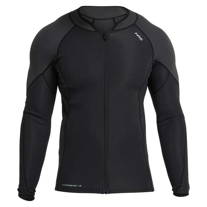 NRS Men’s HydroSkin 1.5 Jacket Neoprenjacka Svart/Graphite
