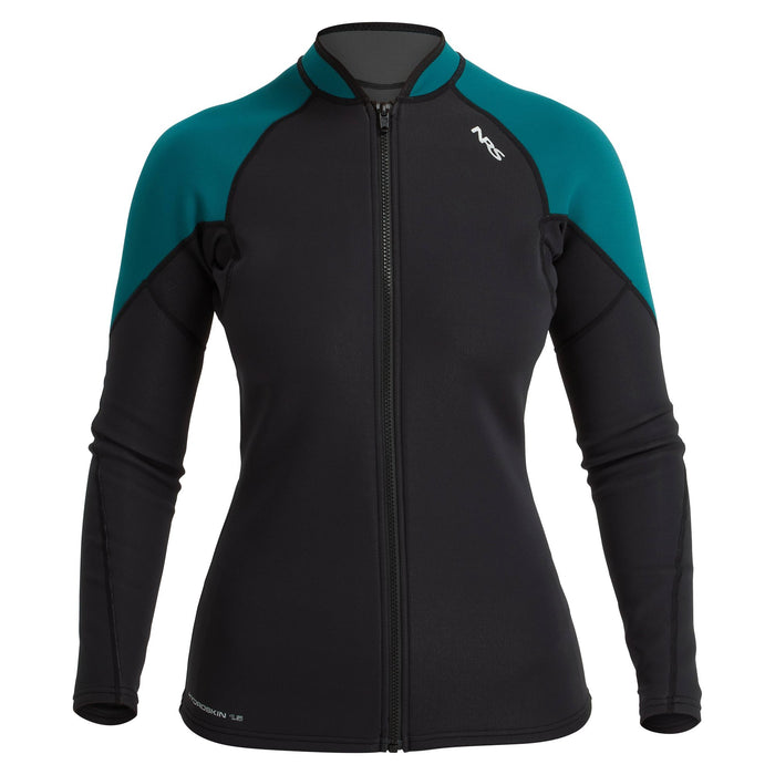 NRS Women’s HydroSkin 1.5 Jacket Neoprenjacka Svart/Harbor