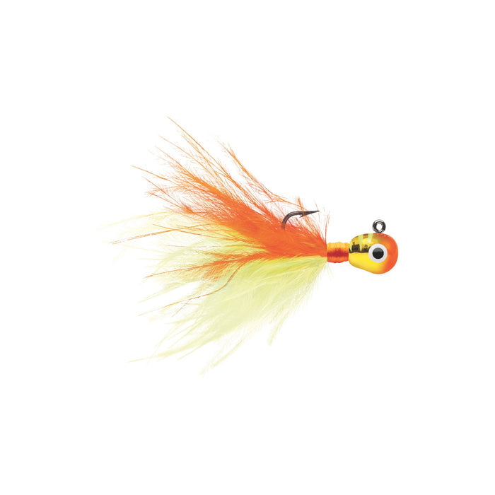 VMC Tungsten Roach Jig 0,9 g mormyska för isfiske, färg GJL