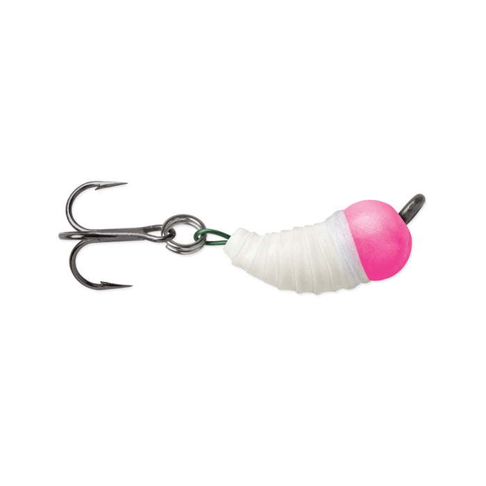 VMC Tungsten BugBite Jig 1,8 g pimpelbete för isfiske, färg Glow Pink (GLPK)