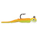 VMC Tungsten Nymph Jig 1,8 g pimpelbete för isfiske, färg Orange Chartreuse Glow (OCGL)