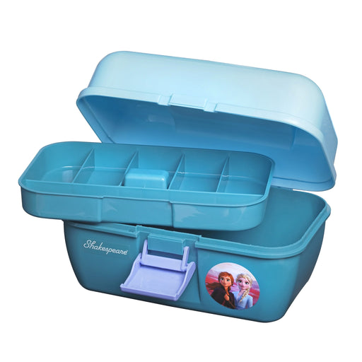 Disney Frozen Tacklebox, öppen med bricka