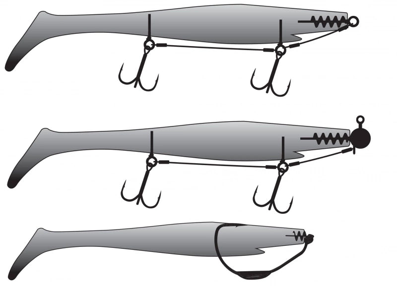 CWC Pig Shad Jr 20cm 50g, bild 3