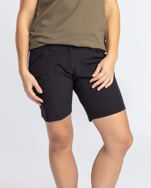 Pinewood Abisko Light Stretch Shorts W Svart, bild 1