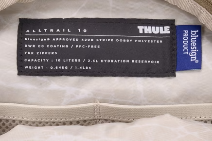 Thule AllTrail Vätskeryggsäck 10L - Faded Khaki, bild 8
