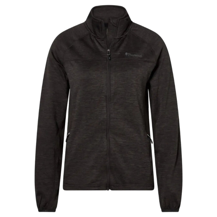 Pinewood Abisko Fleecejacka Dam Black, bild 1