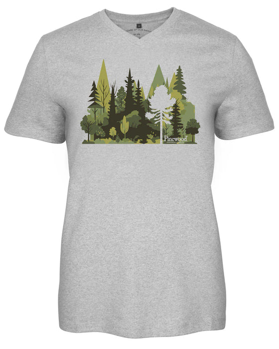 Pinewood Finnveden Recycled Outdoor T-shirt W grå, bild 1