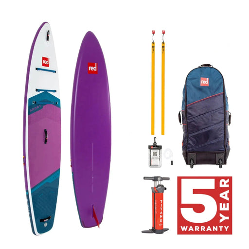 Red Paddle Co 11'0 Sport MSL, Violet – SUP Paketdeal