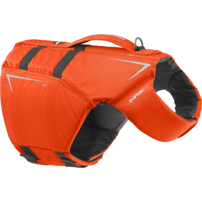 NRS CFD Dog Life Jacket orange