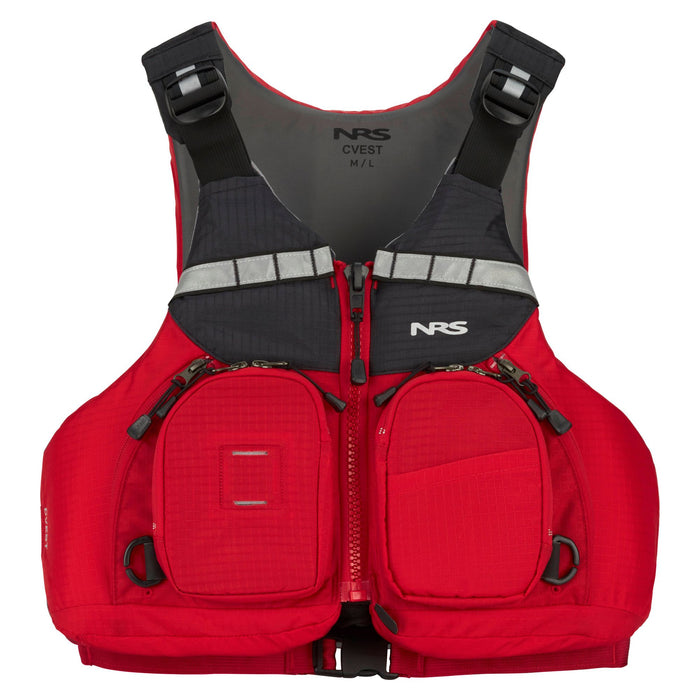 NRS cVest PFD Paddelflytväst Röd
