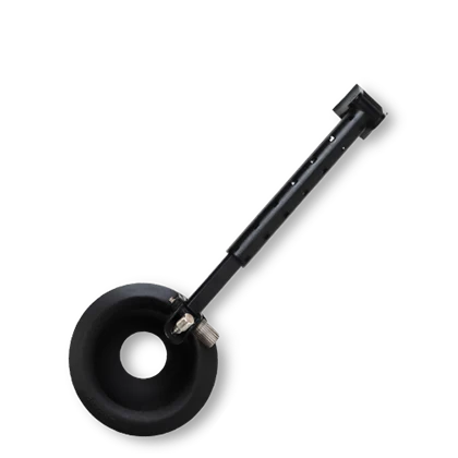 Deeper Bait Boat Sonar Holder, svart ekolodshållare med justerbar arm