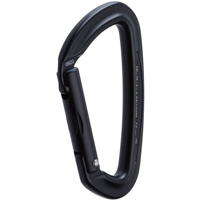 NRS Sliq Straight Gate Carabiner Karbinhake i svart
