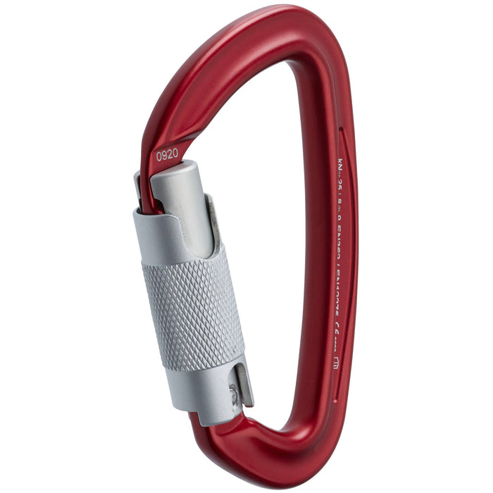NRS Sliq Triple Lock Carabiner Karbinhake i röd