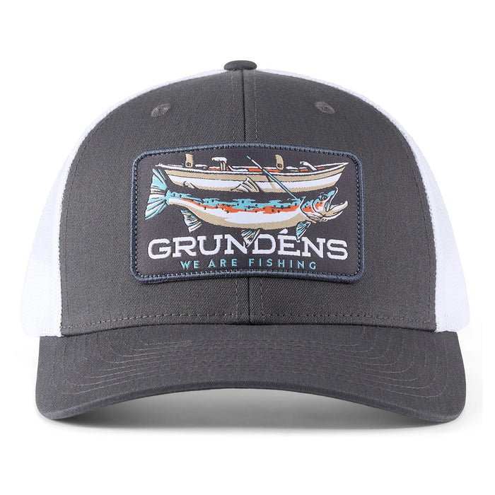 Grundéns Drift Boat Trucker Charcoal/White, bild 1