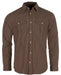 Pinewood InsectSafe Poplin L/S Shirt Herr D.Olive, bild 1