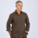Pinewood InsectSafe Poplin L/S Shirt Herr D.Olive, bild 2