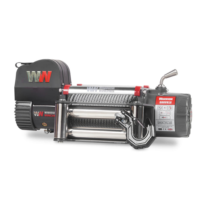 Warrior Winches Samurai 8000 Elektrisk Vinsch 24V - Stålvajer, bild 5