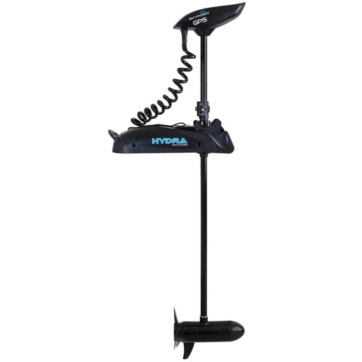 Hydra Skypoint GPS 12V 65lb frontmonterad elmotor med spiralkabel och GPS-huvud, hel motor