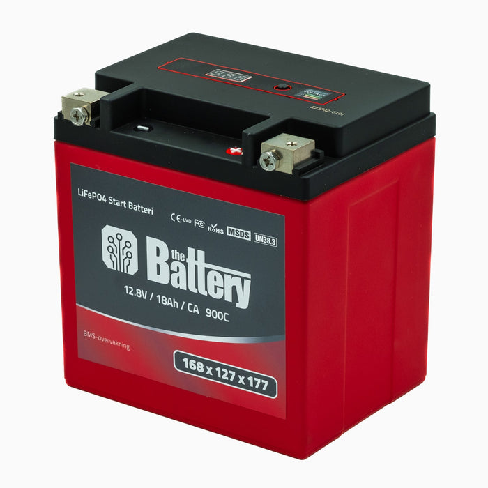 Super-X The Battery 30L 12,8V 12Ah Start Puls Ström 810A