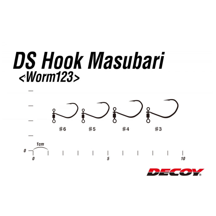 Decoy Worm123 DS Hook Masubari 3, bild 2