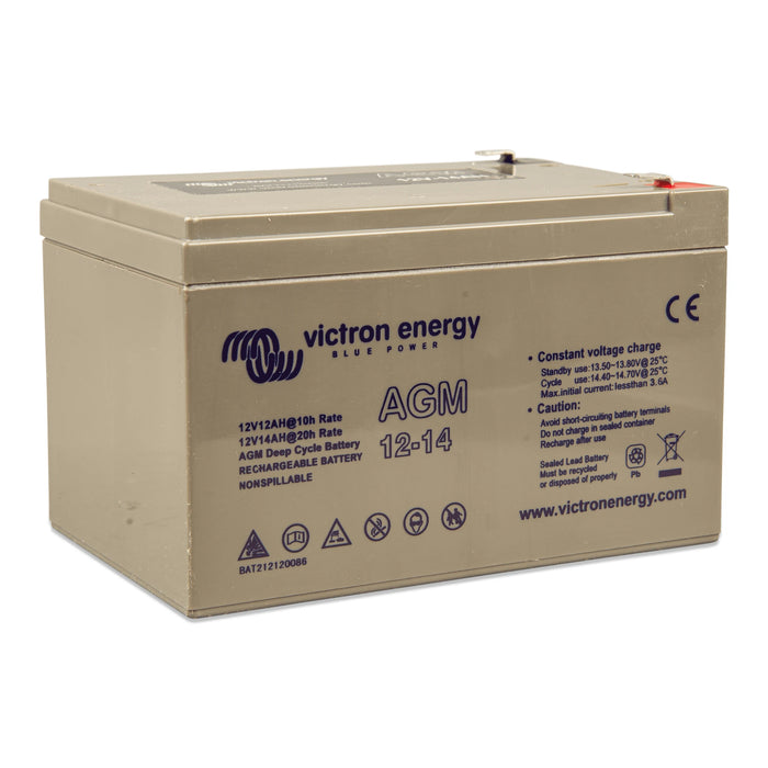 Victron Energy AGM Deep Cycle batteri 12V/14Ah, produktbild