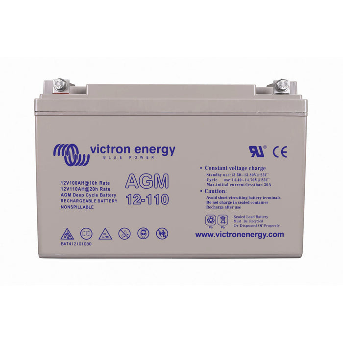 Victron Energy AGM Deep Cycle batteri 12V/110Ah, produktbild