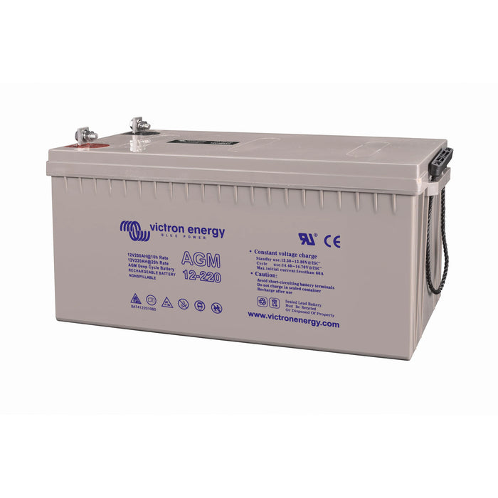 Victron Energy AGM Deep Cycle batteri 12V/220Ah, produktbild