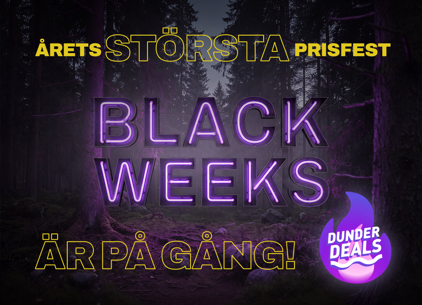 Black Weeks! Galna priser på massor av produkter 💜