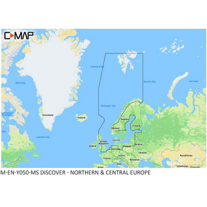 C-MAP DISCOVER Northern & Central Europe, bild 3