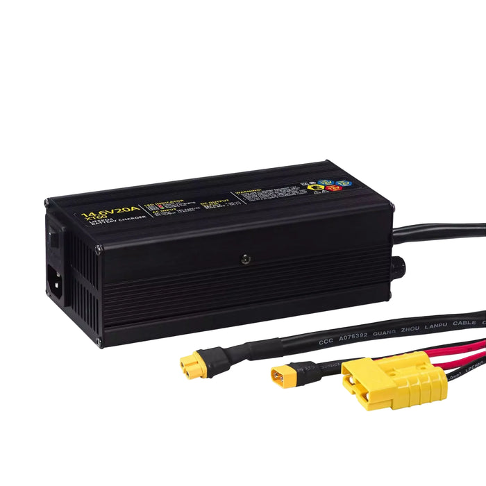 Rebelcell 14.6V20A XT60 LiFePO4 Batteriladdare