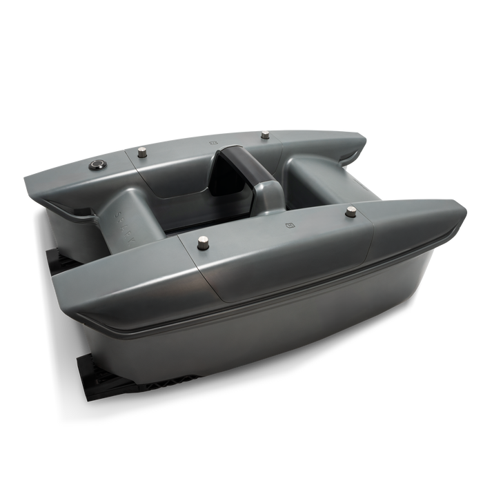 Deeper Spark Bait Boat i grått sedd från sidan