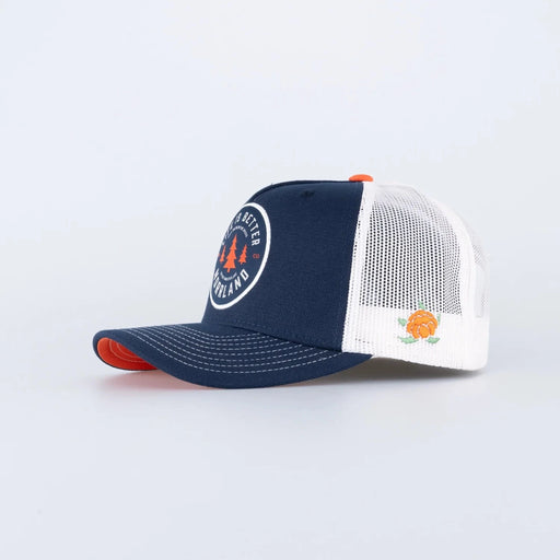 SQRTN Explore Trucker Keps Hooked Navy - kayakstore.se