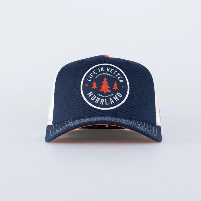 SQRTN Explore Trucker Keps Hooked Navy - kayakstore.se