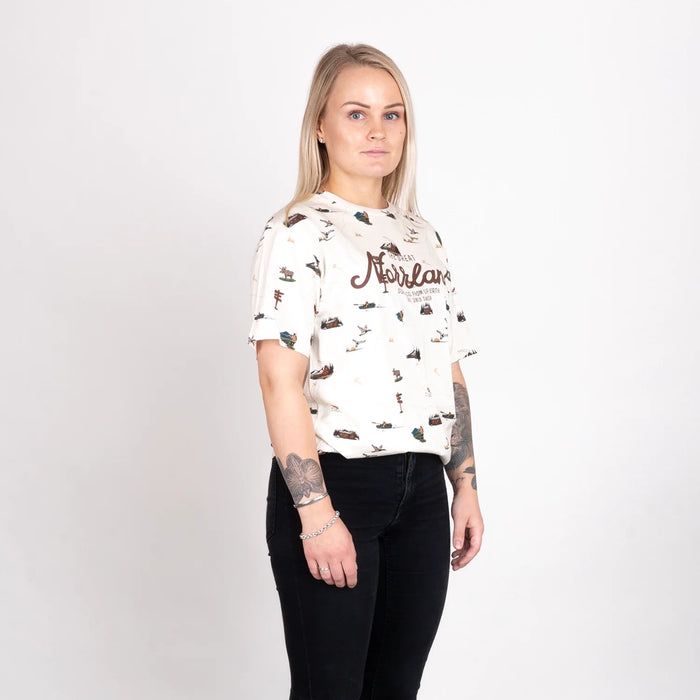 Sqrtn Great Norrland T-Shirt - Karte Cream, bild 3