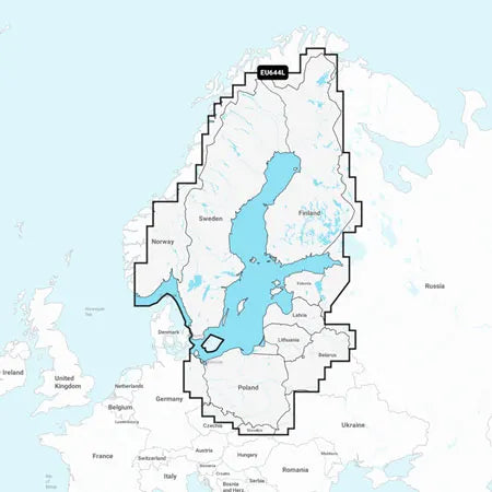Navionics+ NAEU644L Östersjön (Baltic Sea)