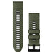 Garmin QuickFit® 26 Klockarmband Mossgrön/Grafitgrå Silikon